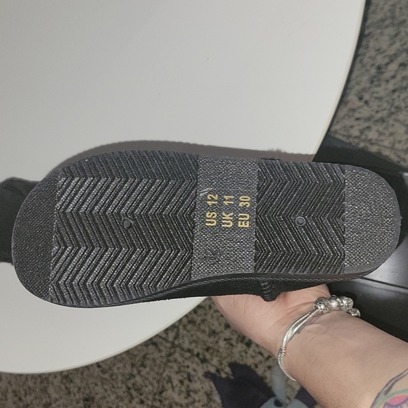 Fabkids boots , size 12 kids, Black - Picture 3 of 3